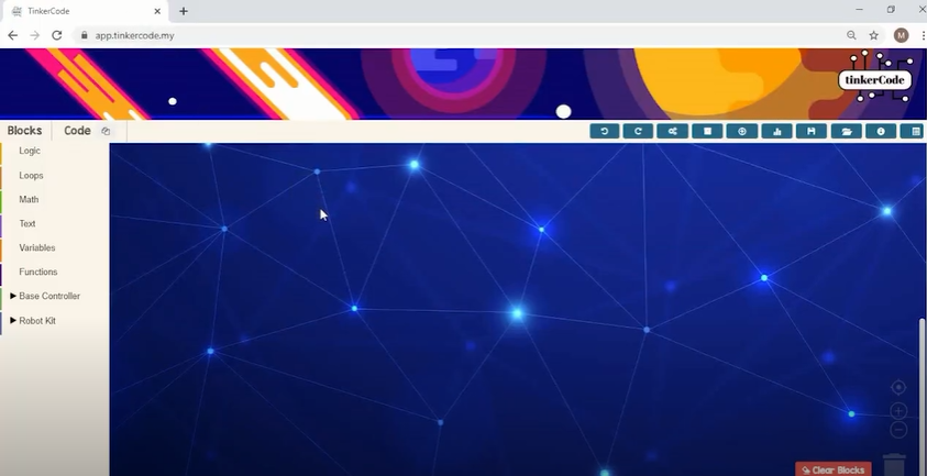 TinkerCode Interface